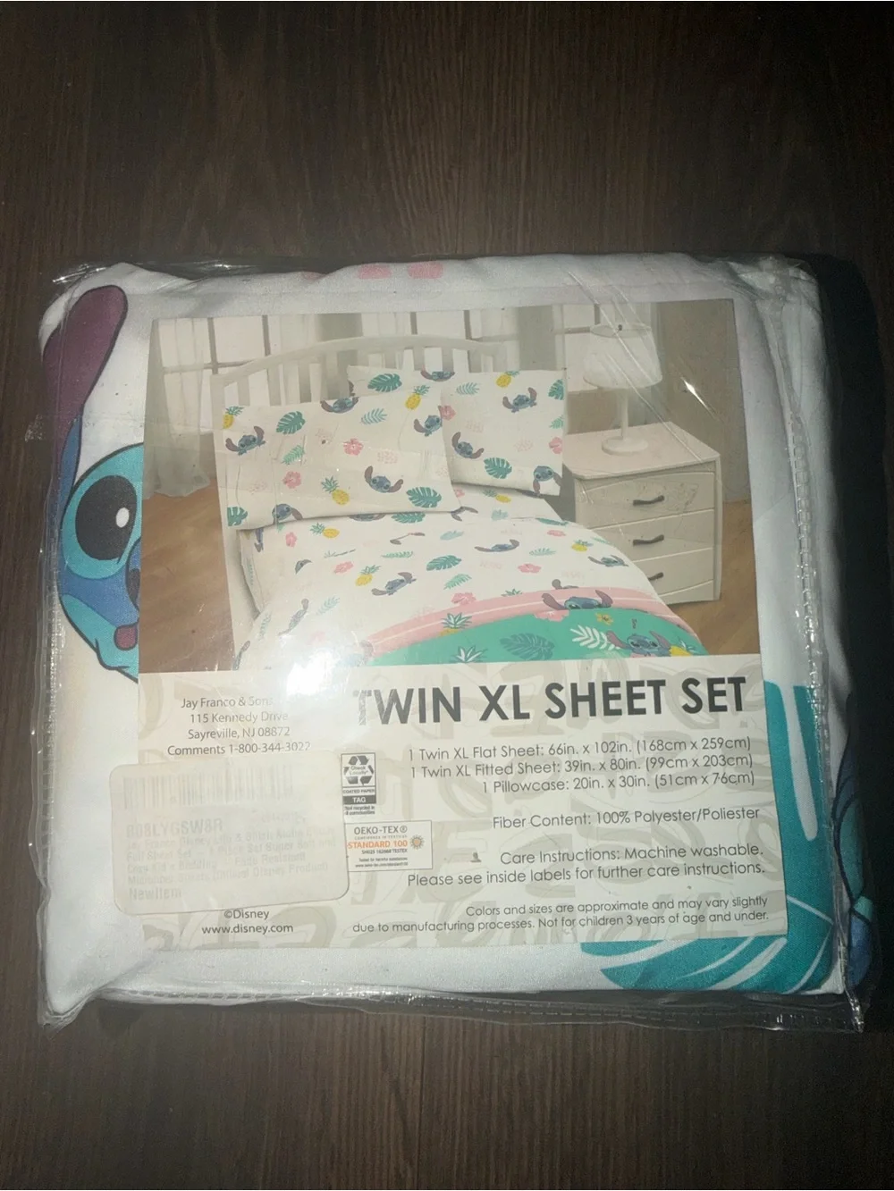 Disney Lilo And Stitch Twin XL Sheet Set